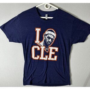 Lebron James Cleveland Cavaliers "I Lebron Cle" Shirt Large American‎ Apparel
